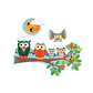 Puzzle Doble con Forma de Búho 39 pcs. - Miniatura 2