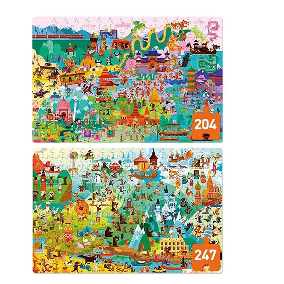 Puzzle Geografía Humana - Nivel 7 3