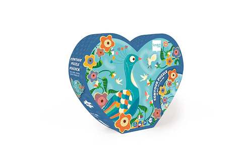 Puzzle con Forma Pavo Real 40 pcs