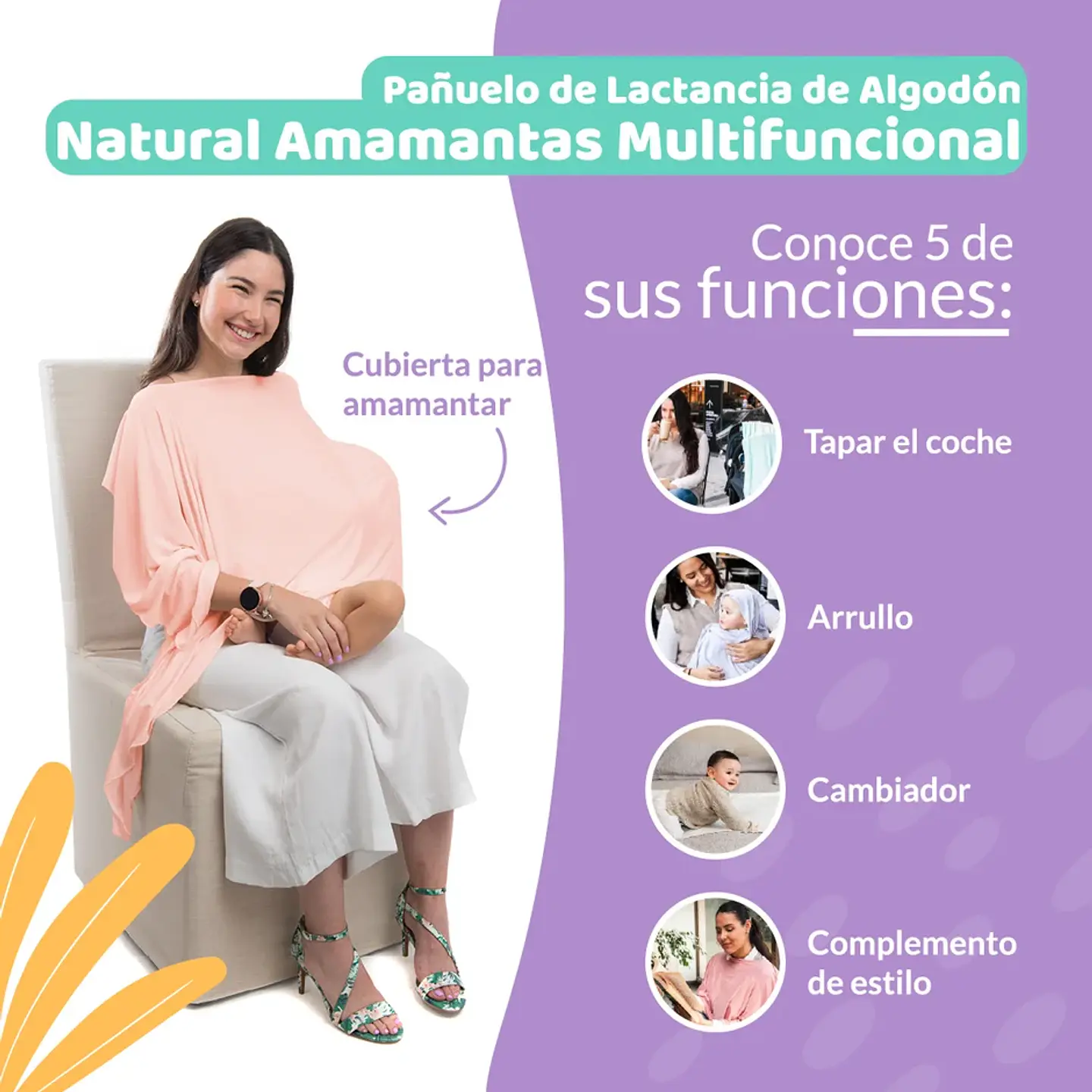 Pañuelo de Lactancia  3