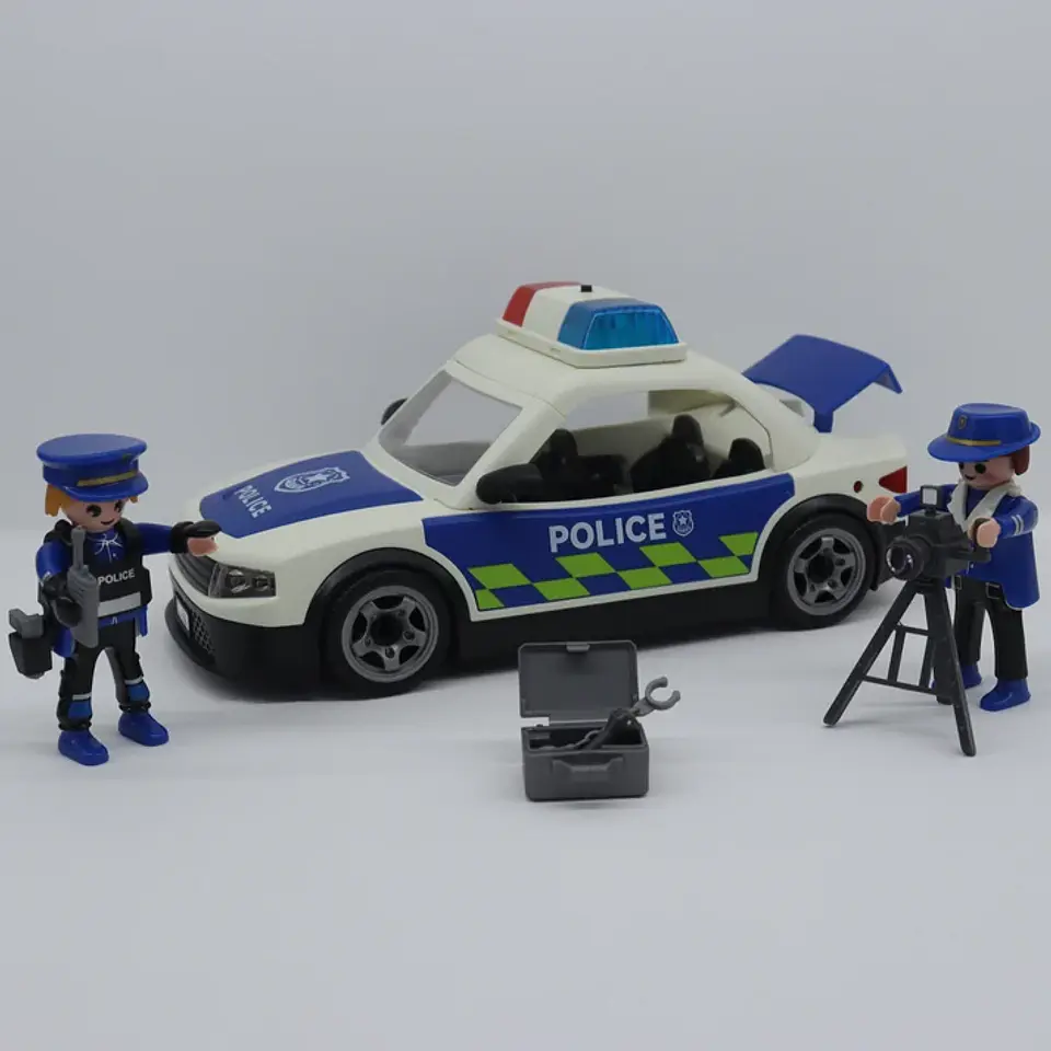 Auto de Policias con Luz y Sonidos 2