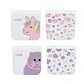 Pack de 4 Bolsas Reutilizables para Snacks - Miniatura 1