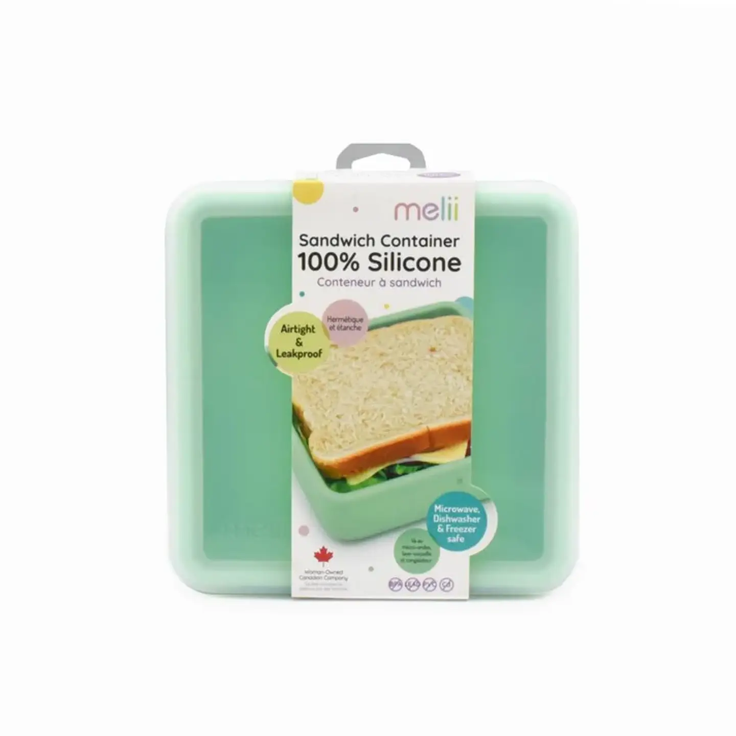 Contenedor de Silicona para Sándwich - Melii 4