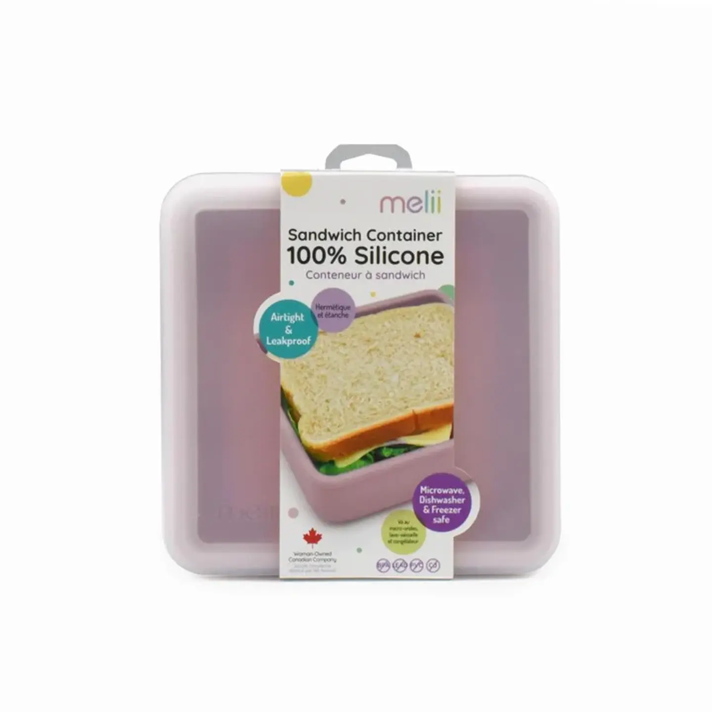 Contenedor de Silicona para Sándwich - Melii 7