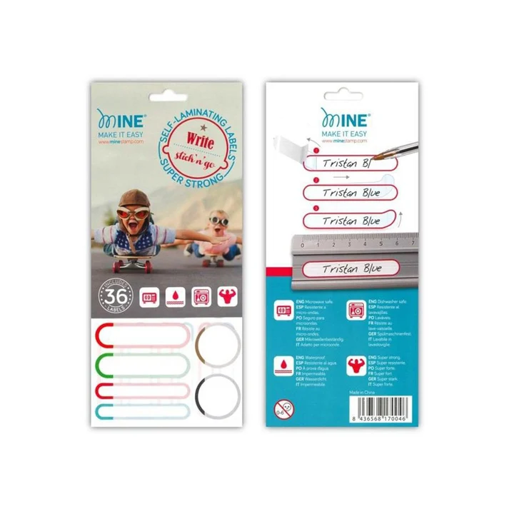 Etiquetas Laminadas para Tuppers