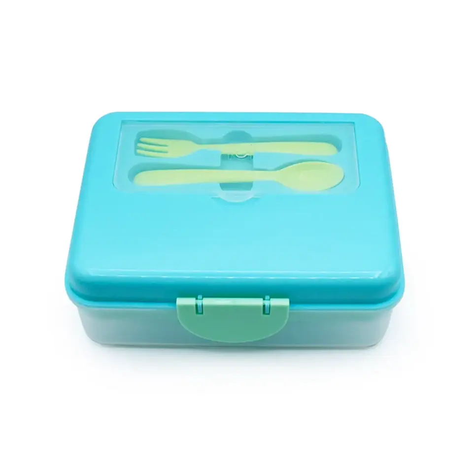 Lonchera Bento Box con Cubiertos 2