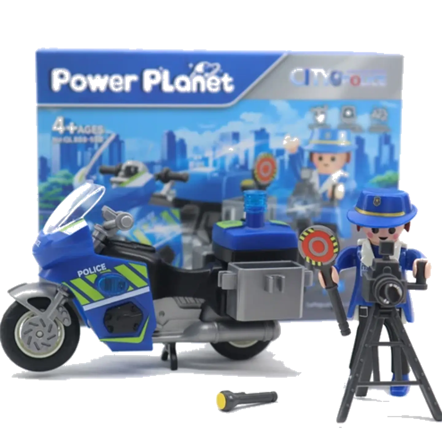 Set Motocicleta con Figura Coleccionable 1
