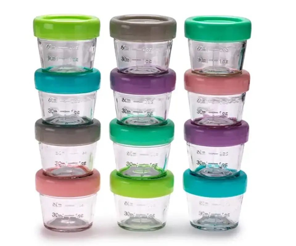 Pack de Contenedores de Vidrio 118 ml  3