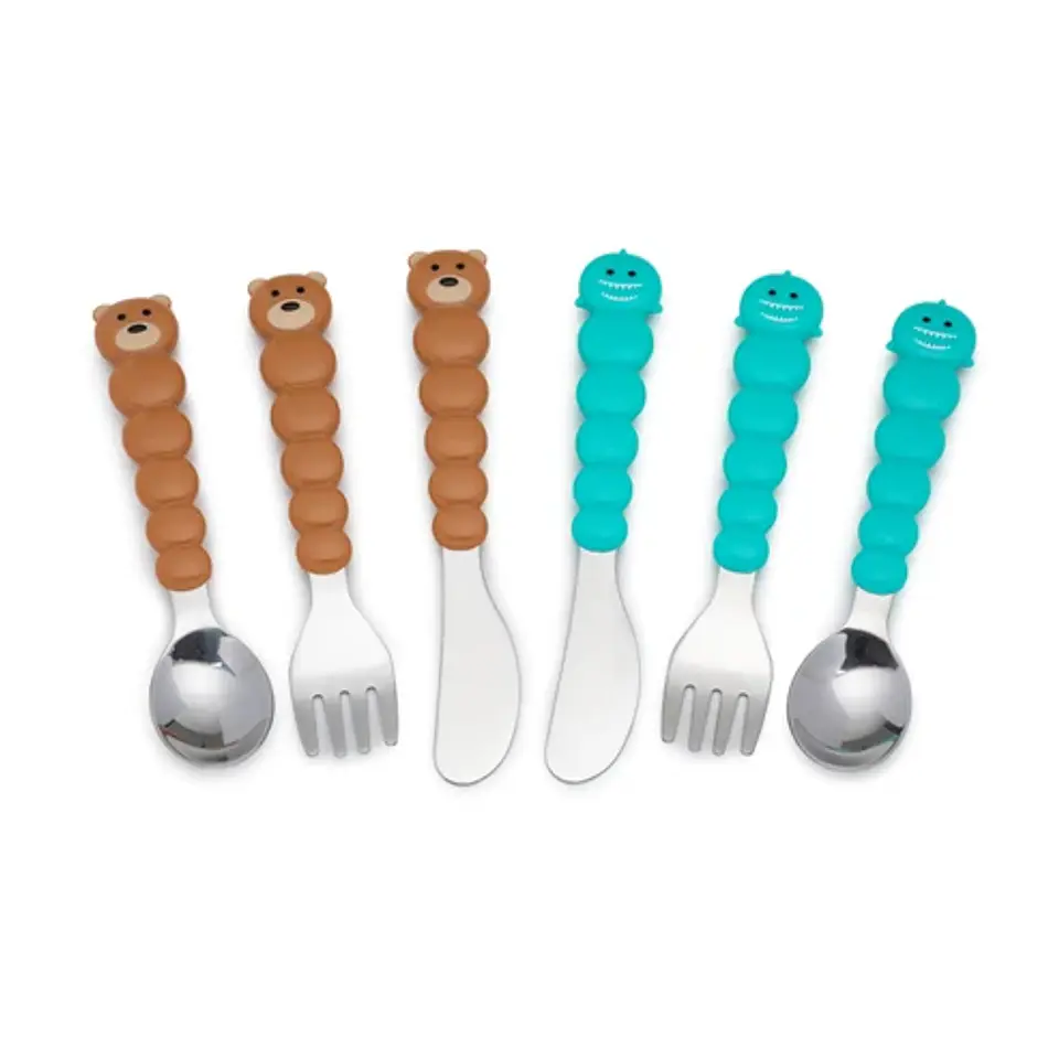 Set de 6 Cubiertos Infantiles 4