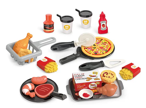 Set de Pizza y Comida Rápida