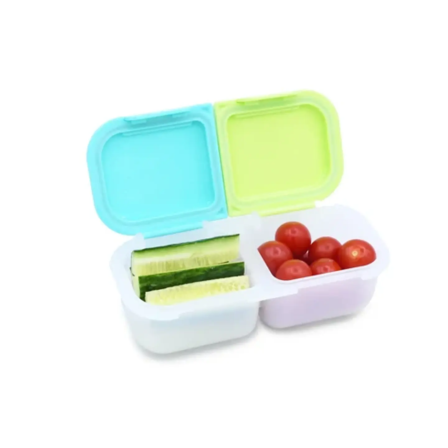 Contenedor de Snacks 2 Compartimientos 2