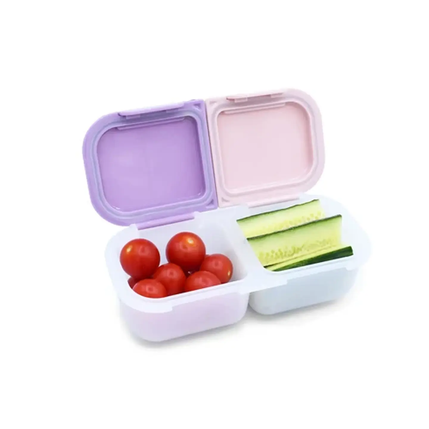 Contenedor de Snacks 2 Compartimientos 4