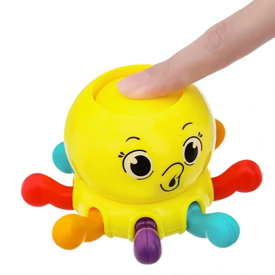Sonajero De Actividades Pulpo Colorido 2