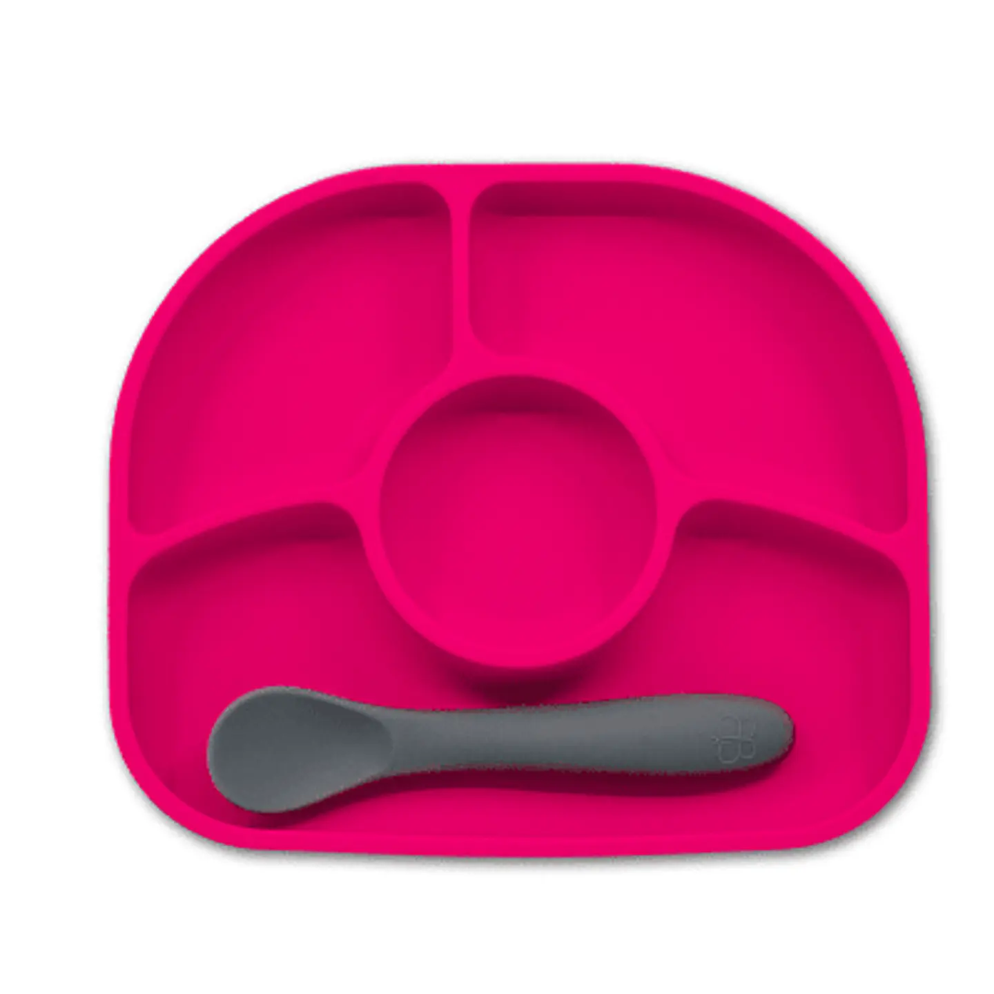 Plato Antiderrame de Silicona con Cuchara Yumi 4