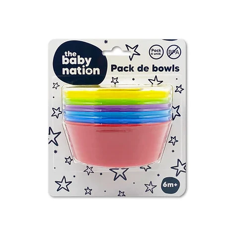Pack de 6 Bowls Colores