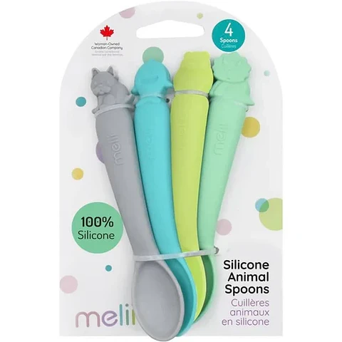 Pack de 4 Cucharas de Silicona Melii