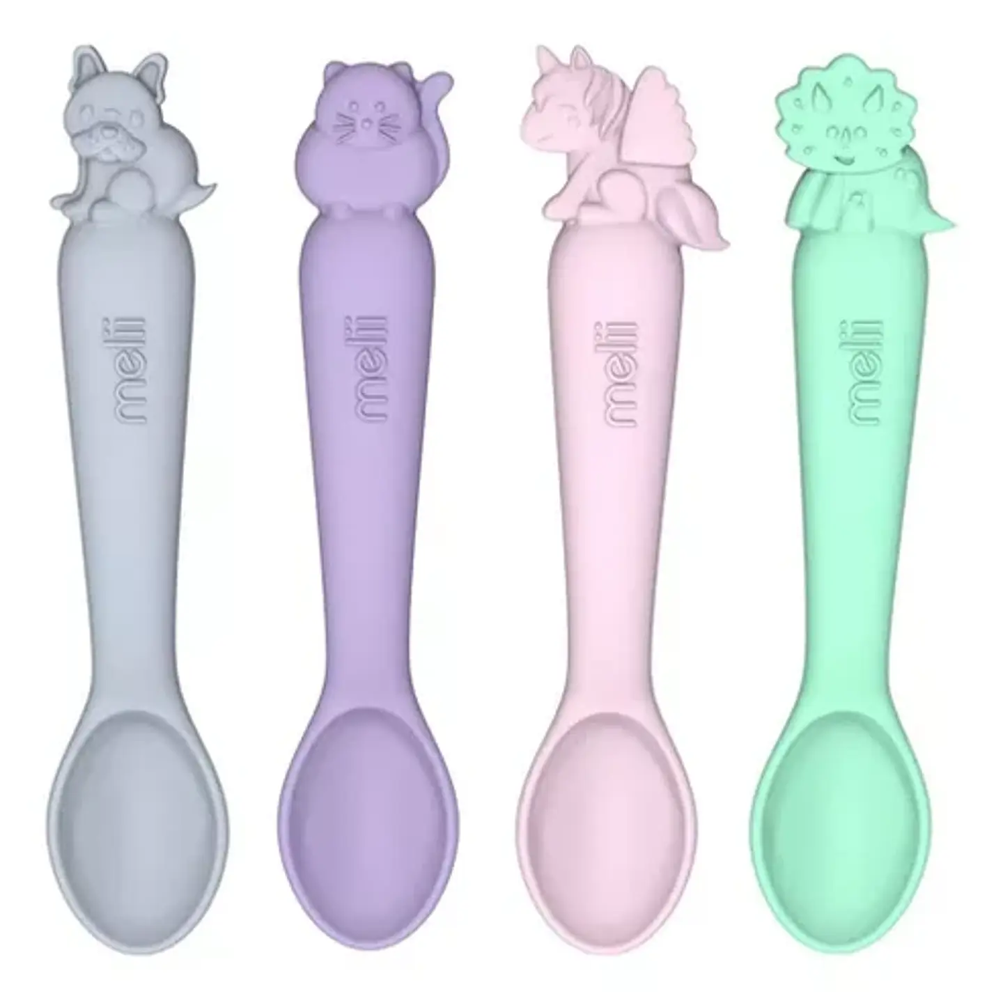 Pack de 4 Cucharas de Silicona Melii 4