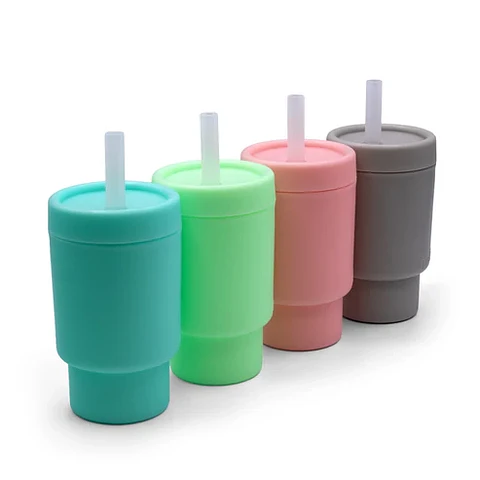 Vaso Plástico con Bombilla Melii