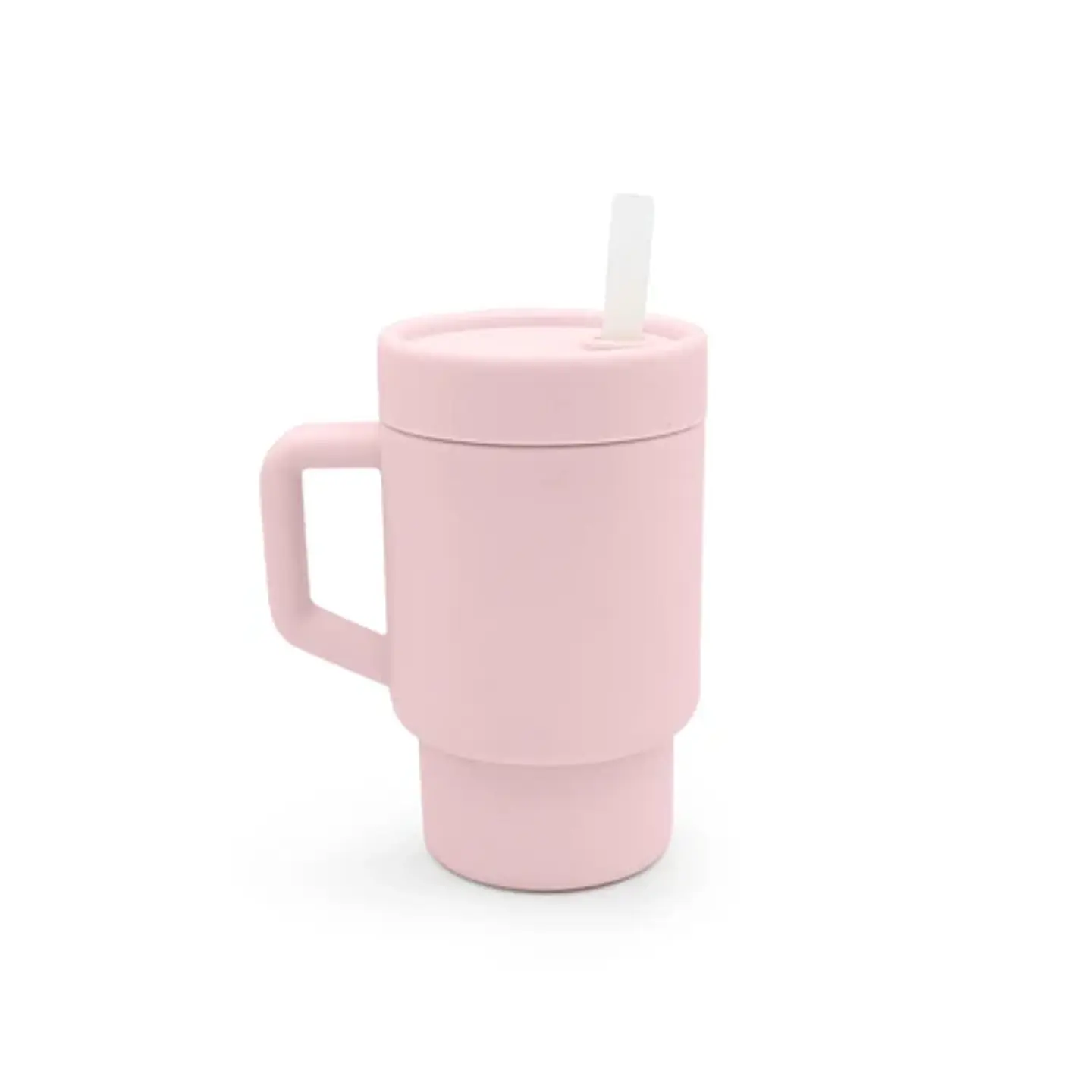 Vaso de Silicona Con Bombilla 2