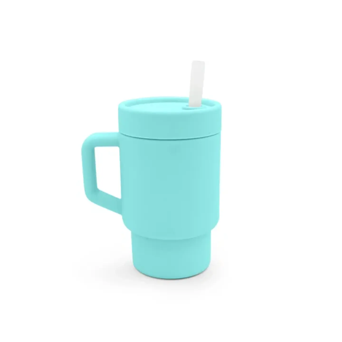 Vaso de Silicona Con Bombilla 3