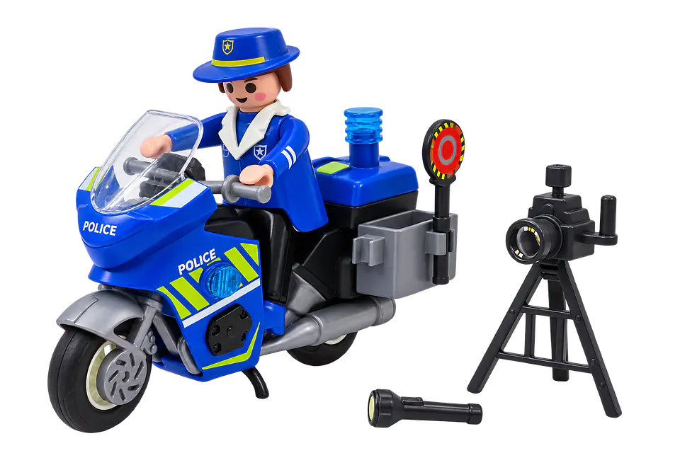 Set Motocicleta con Figura Coleccionable 2