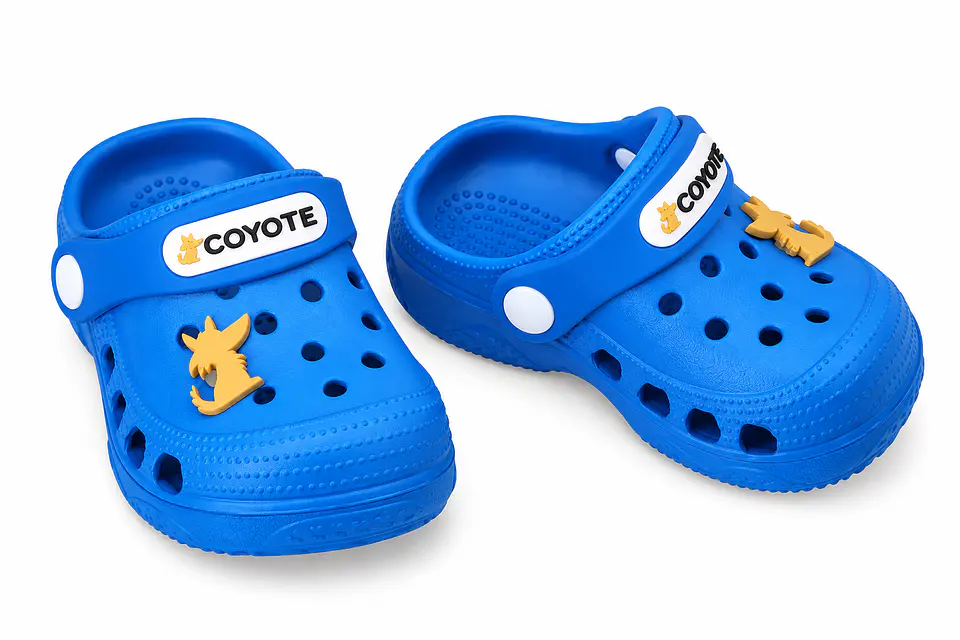 Zueco Infantil Azul - Coyote Kids  2
