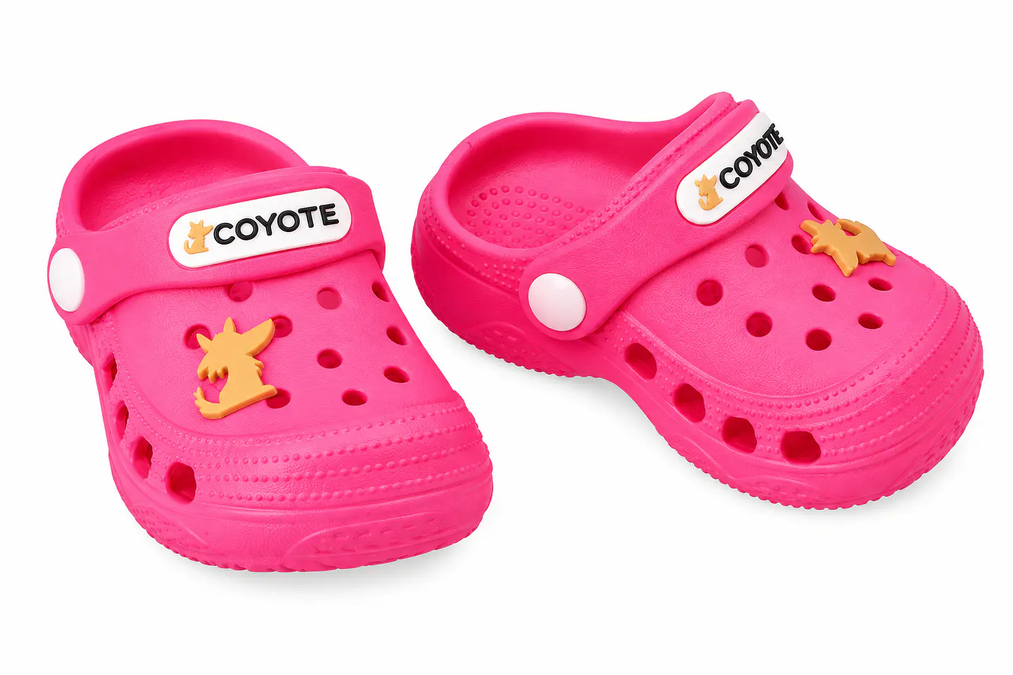 Zueco Infantil Fucsia - Coyote Kids  2
