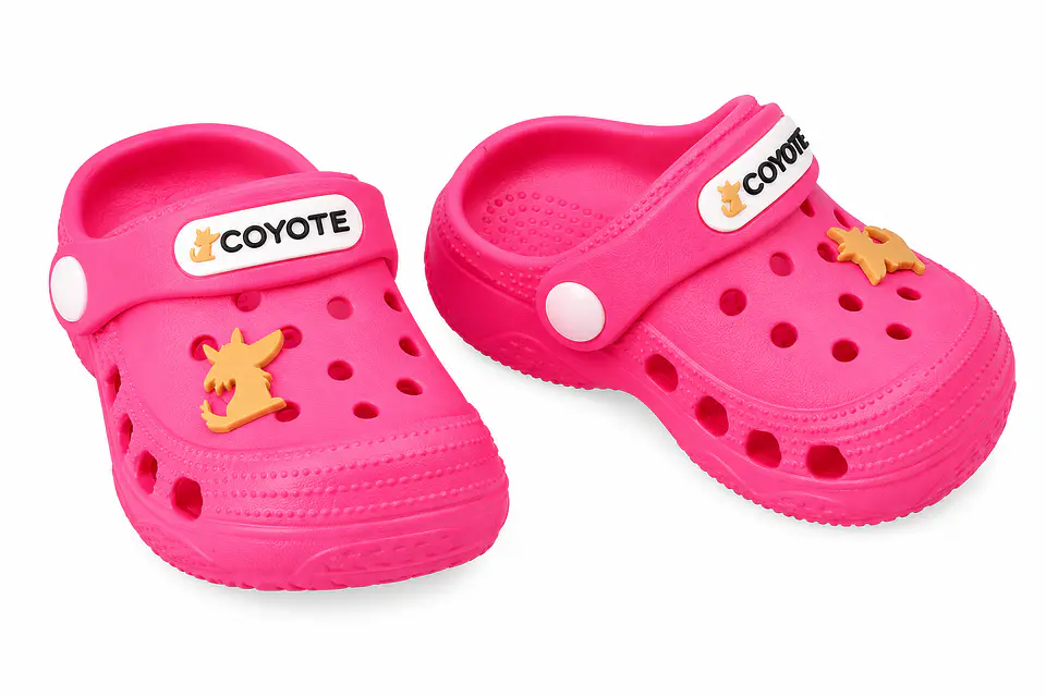 Zueco Infantil Fucsia - Coyote Kids  2