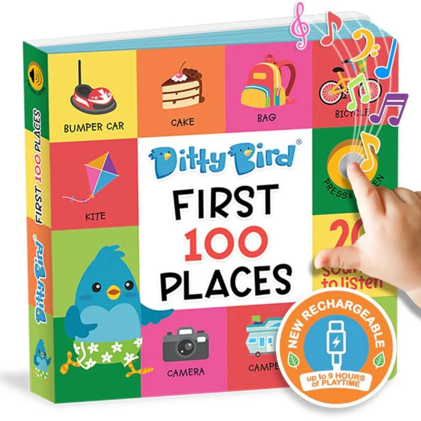 Libro Interactivo Musical First 100 Place - Ditty Bird 1