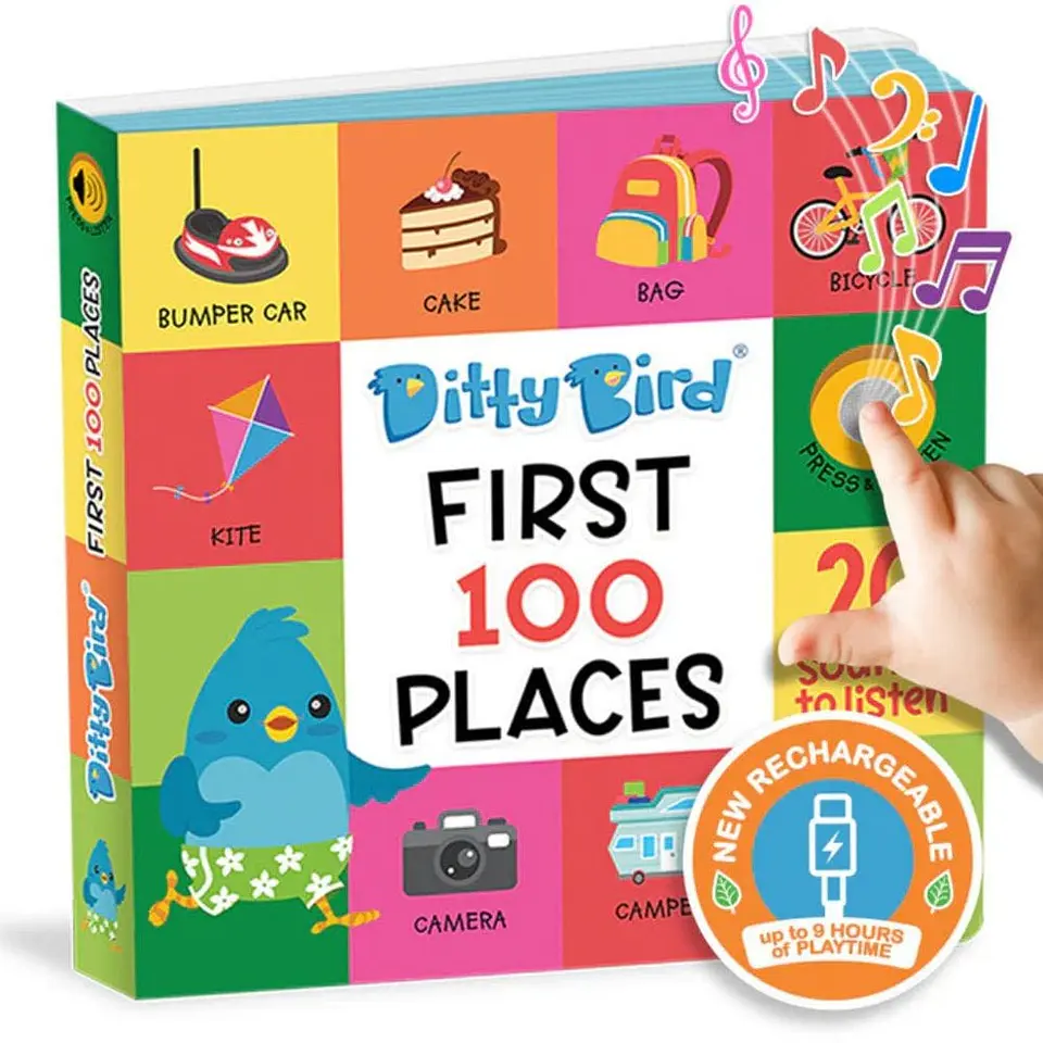 Libro Interactivo Musical First 100 Place - Ditty Bird 1