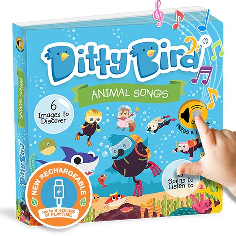 Libro Interactivo Musical Animal Songs - Ditty Bird