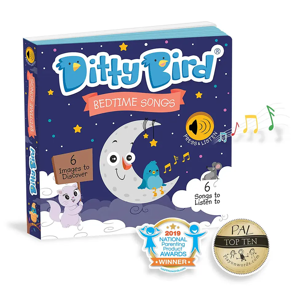 Libro Interactivo Musical Bedtime Songs - Ditty Bird 2