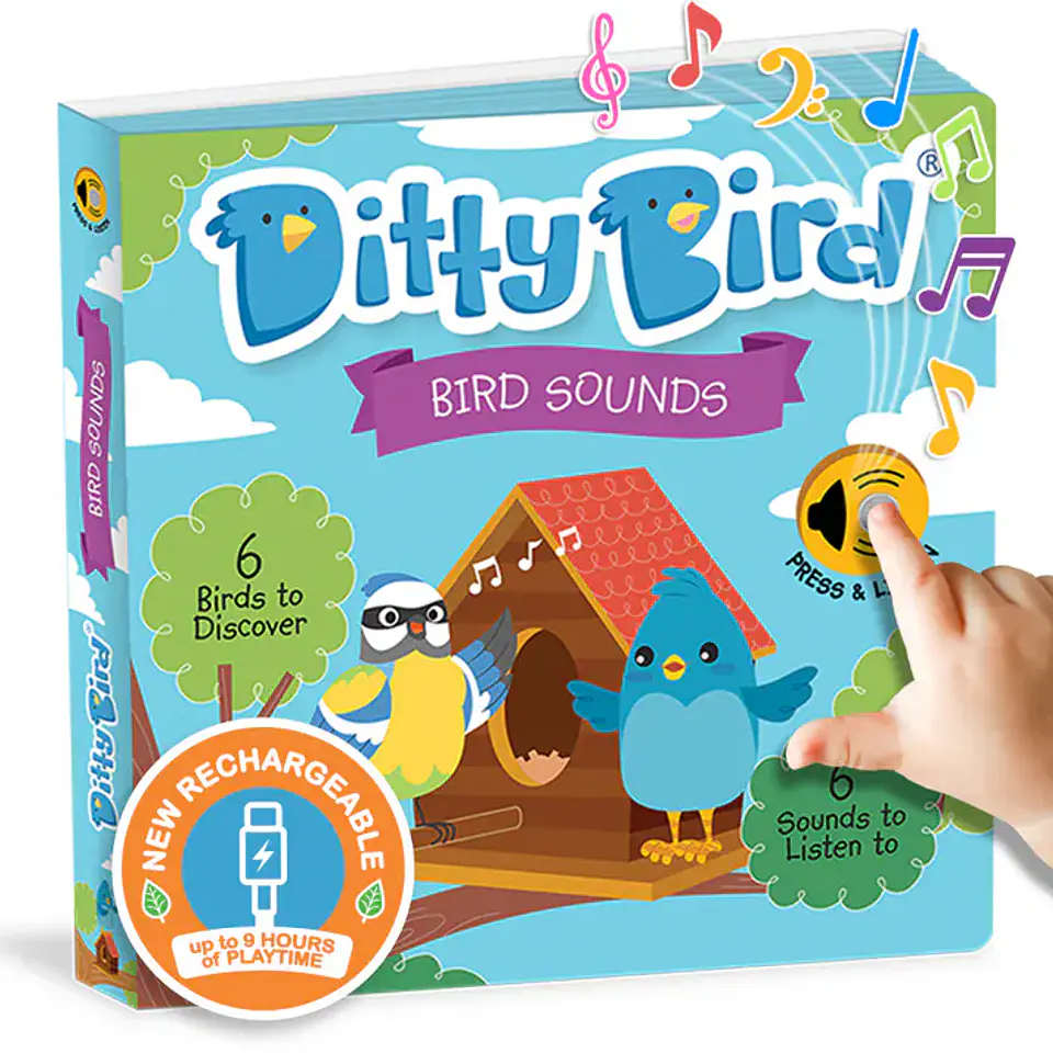 Libro Interactivo Musical Bird Songs - Ditty Bird 1