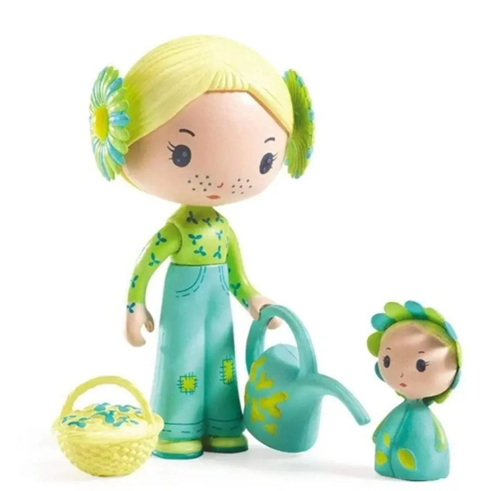 Figuras Coleccionables Flore y Bloom Tinyly - Djeco 1