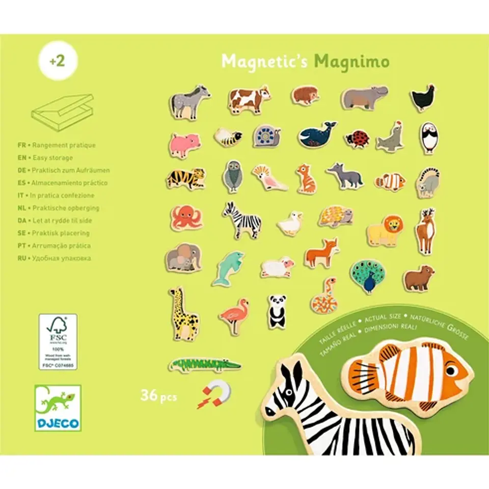 Figuras Mangéticas Magnimo - Djeco 4