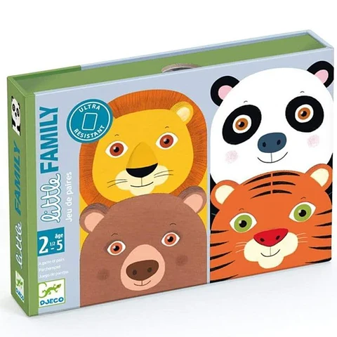 Juego de Cartas Little Family - Djeco