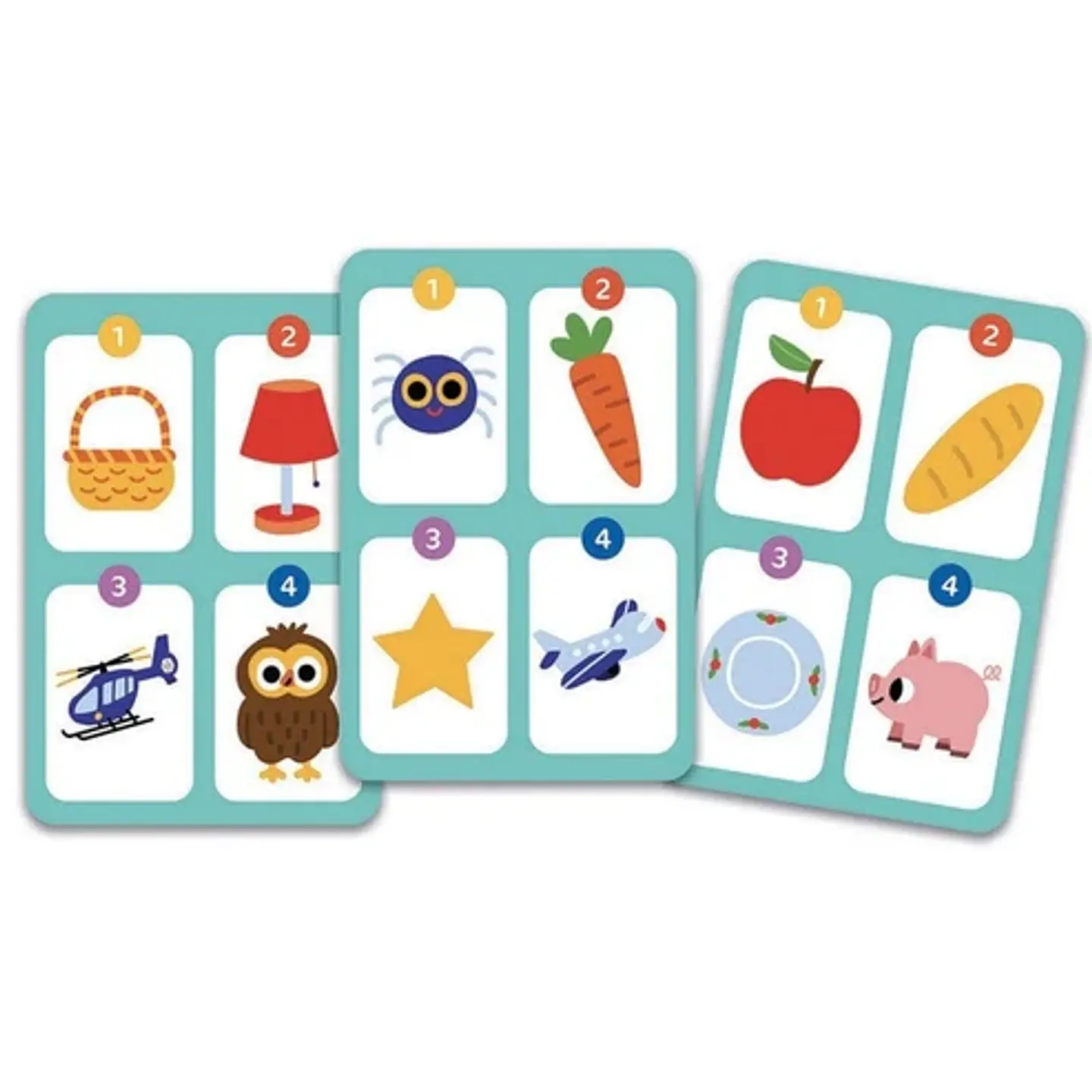 Juego de Cartas Motamo Junior - Djeco 2