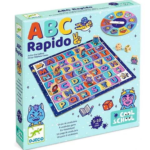Juego de Mesa ABC Rápido - Djeco