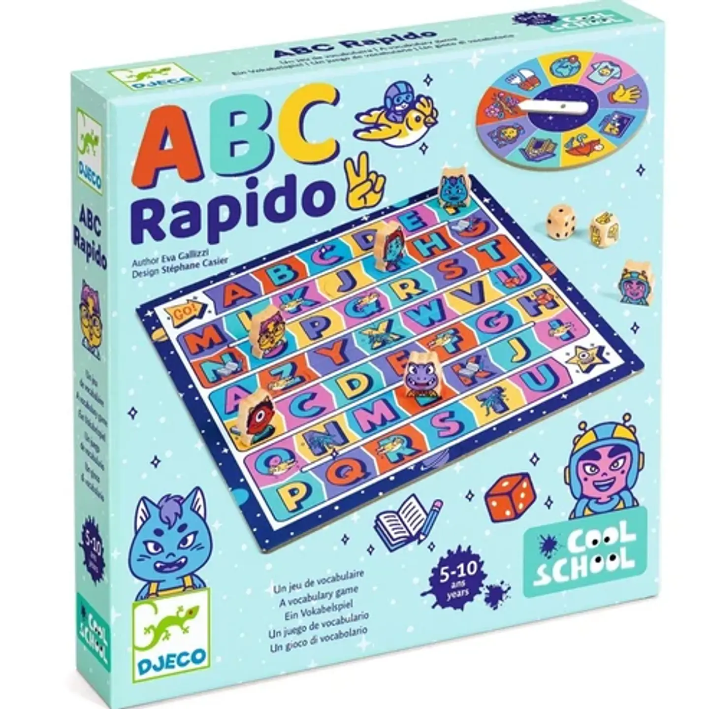 Juego de Mesa ABC Rápido - Djeco 1