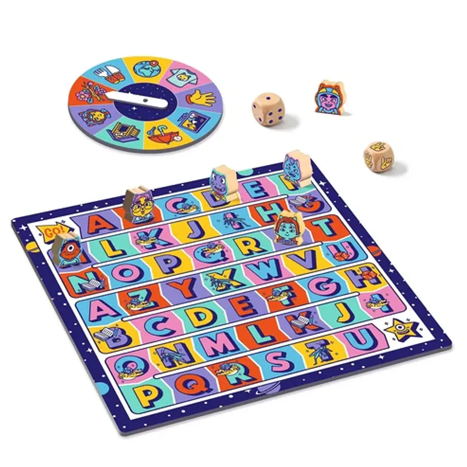 Juego de Mesa ABC Rápido - Djeco 2
