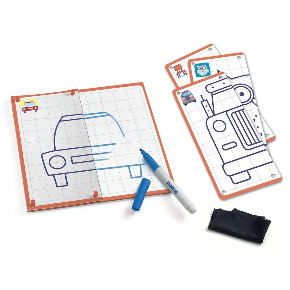Juego de Dibujo Step by Step - Djeco 2