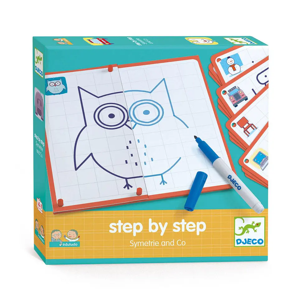 Juego de Dibujo Step by Step - Djeco 1