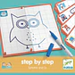 Juego de Dibujo Step by Step - Djeco - Miniatura 3