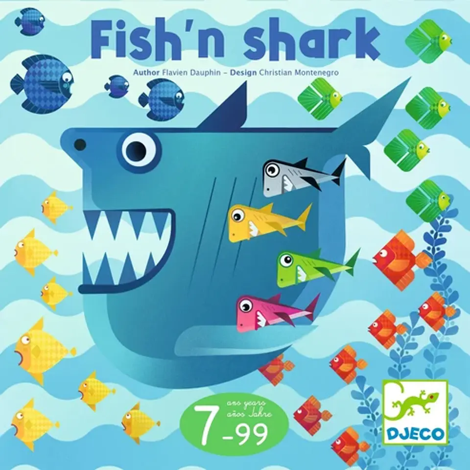 Juego de Mesa Fish´n Shark - Djeco 3