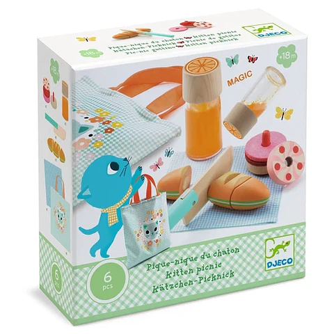 Juego de Roles Picnic de Gatitos - Djeco