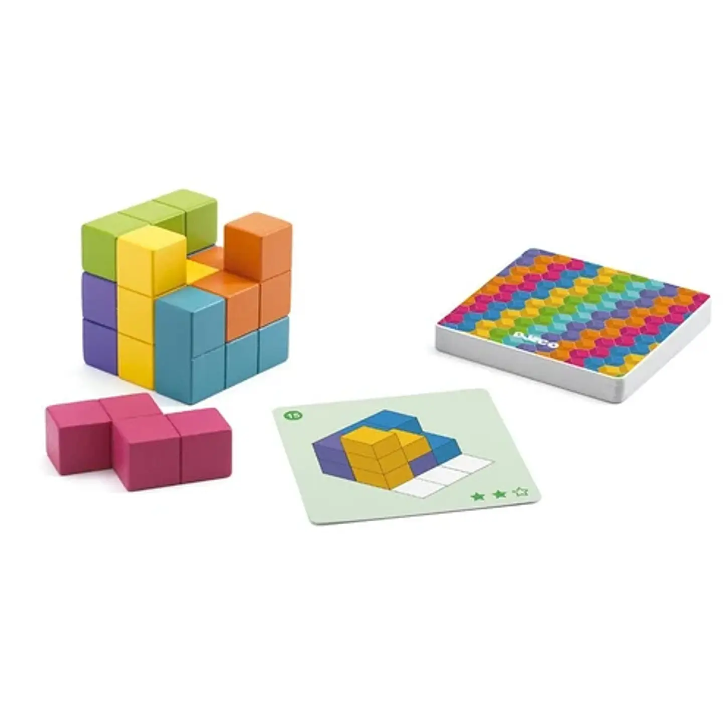 Juego de Construcción Cubissimo - Djeco 2