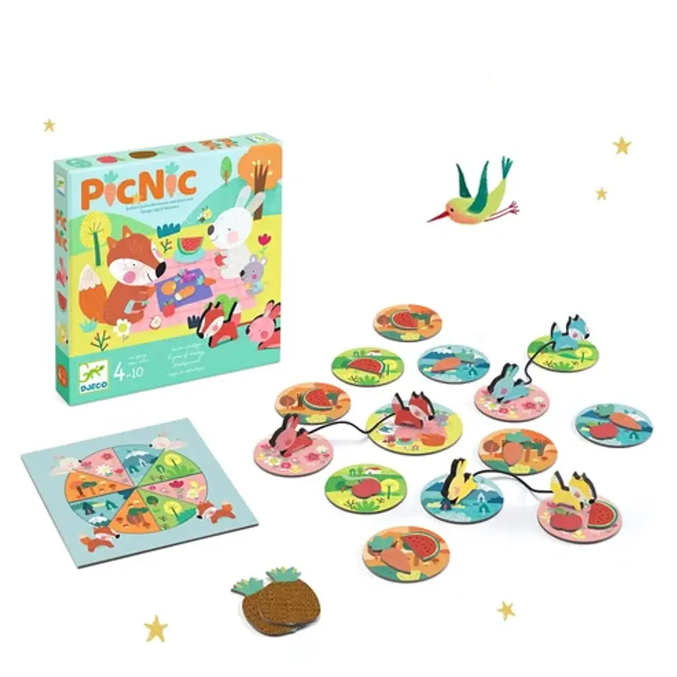 Juego Táctico Picnic - Djeco  2