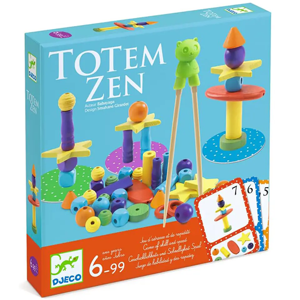 Juego de Destreza Totem Zen - Djeco  1