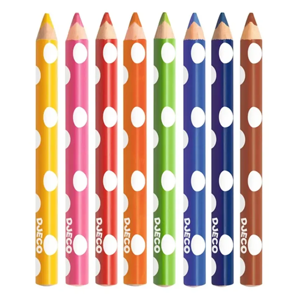 Lápices de Colores para Niños Pequeños - Djeco 2