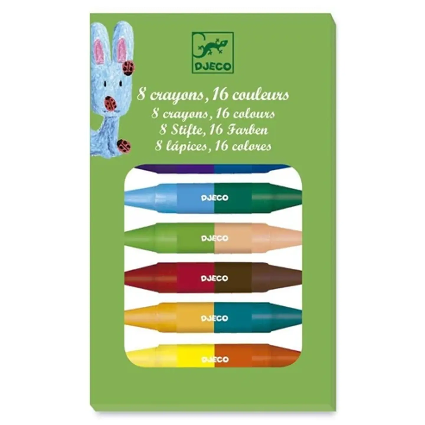 Set de Lápices Twins Crayones - Djeco 1